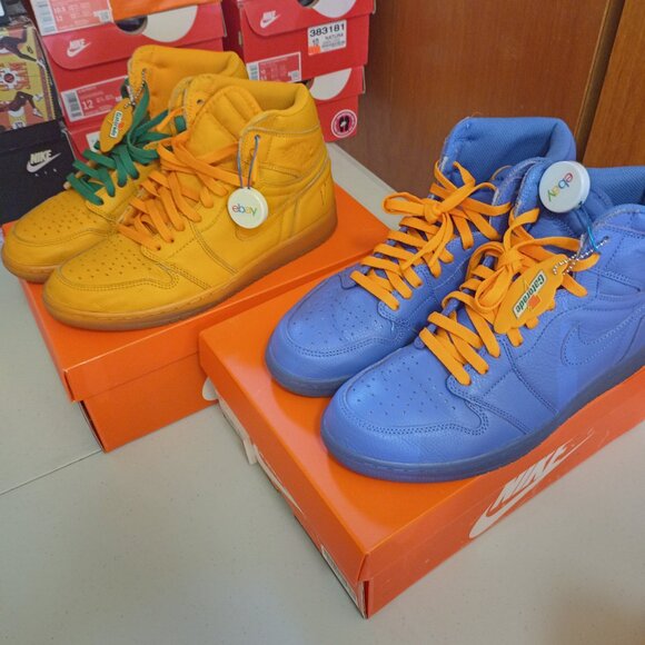 Nike Gatorade Air Jordan 1 Lot 4 Colors Mens 10.5 All Extras - Picture 4 of 12